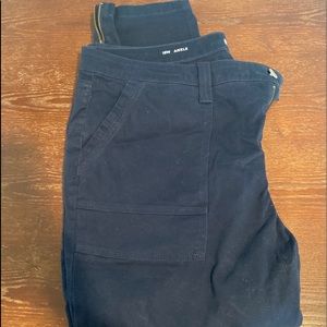 Evri Navy Blue Ankle Length Jeans